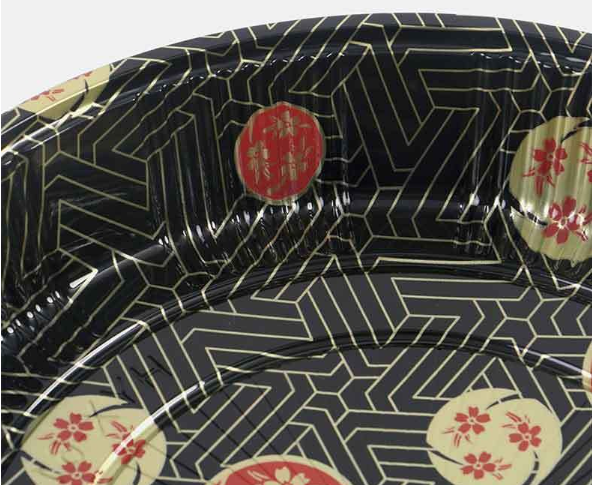 sushi party box / picnic box PET hyx-64