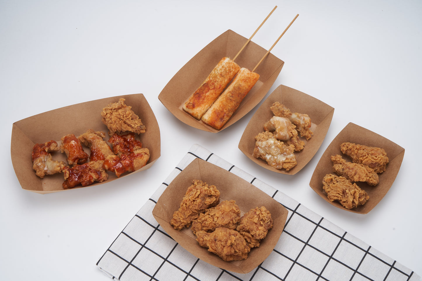 Kraft Paper Tray NO.4 1000pcs