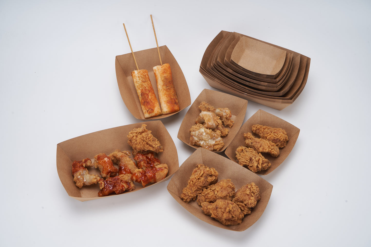 Kraft Paper Tray NO.3 1000pcs