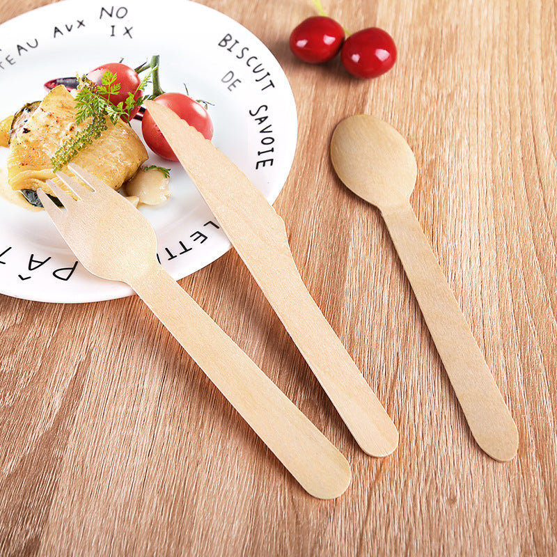 Degradable tableware wooden Knife 5000pcs