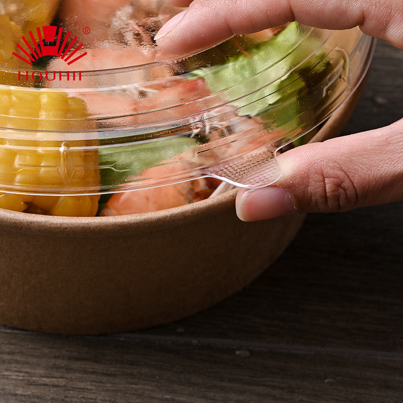 Lid for kraft bowl 500/750/1000/1200 150PET