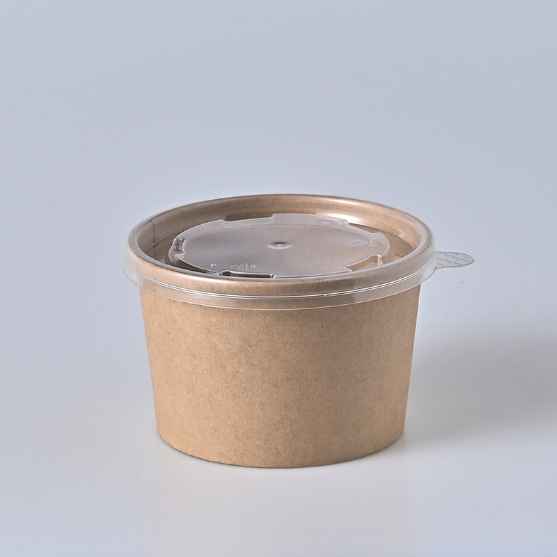 Lid for kraft soup bowl 8oz/12oz