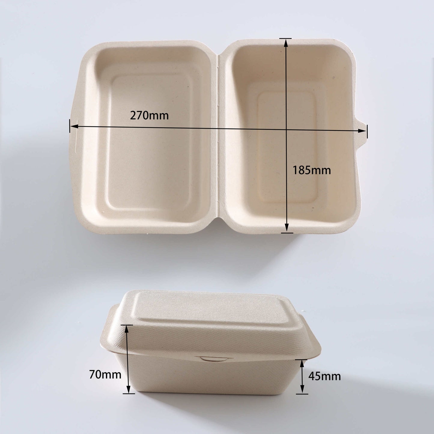 Single Grid Lunch Box (7x5)