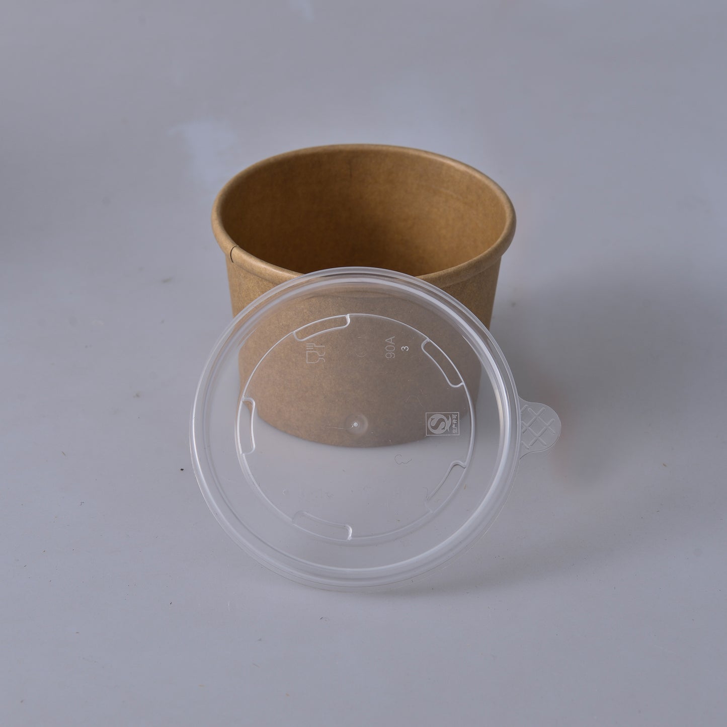 Lid for kraft soup bowl 8oz/12oz