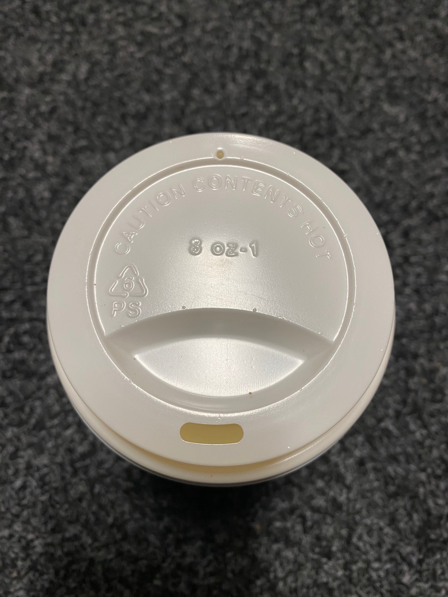 Lid for coffee cup - 8oz