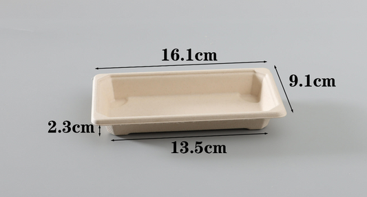 Size 1 Sushi Box (Degradable) (Lid Exclusive)