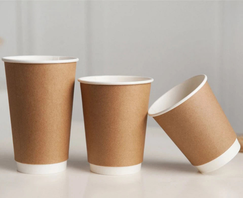 KRAFT DOUBLE WALL PAPER CUP -16OZ