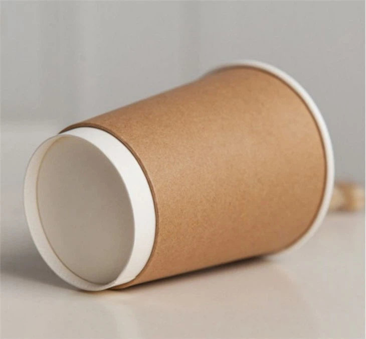 KRAFT DOUBLE WALL PAPER CUP-8OZ