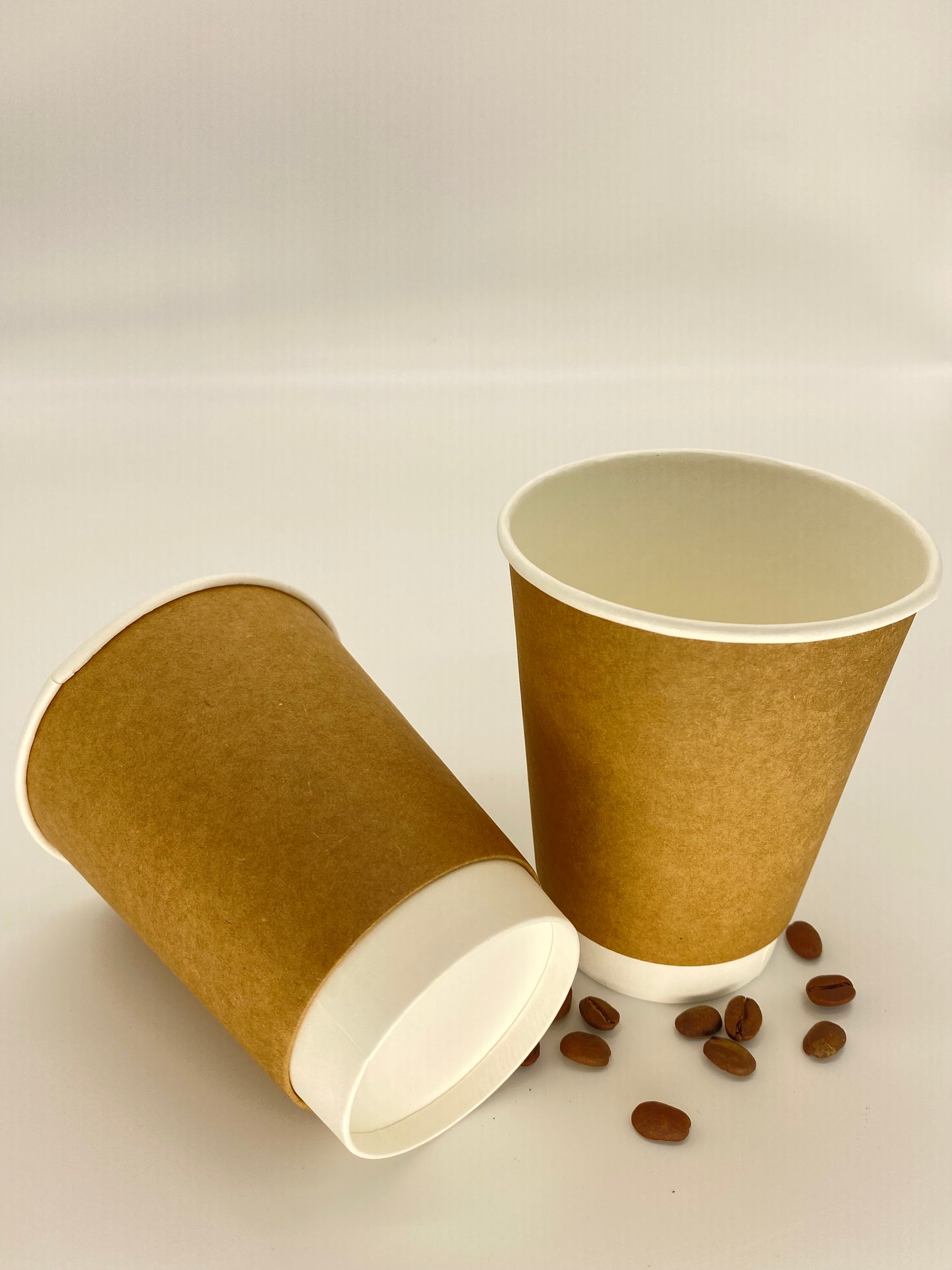 KRAFT DOUBLE WALL PAPER CUP-8OZ